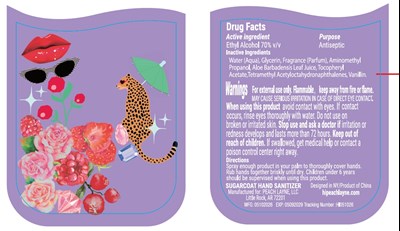 Label 1 (Sugarcoat Hand Sanitizer Label 1)
